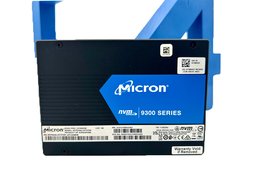 DELL MTFDHAL15T3TDP-1AT1ZA 15.36TB MICRON 9300 PRO U.2 2.5 NVMe SSD