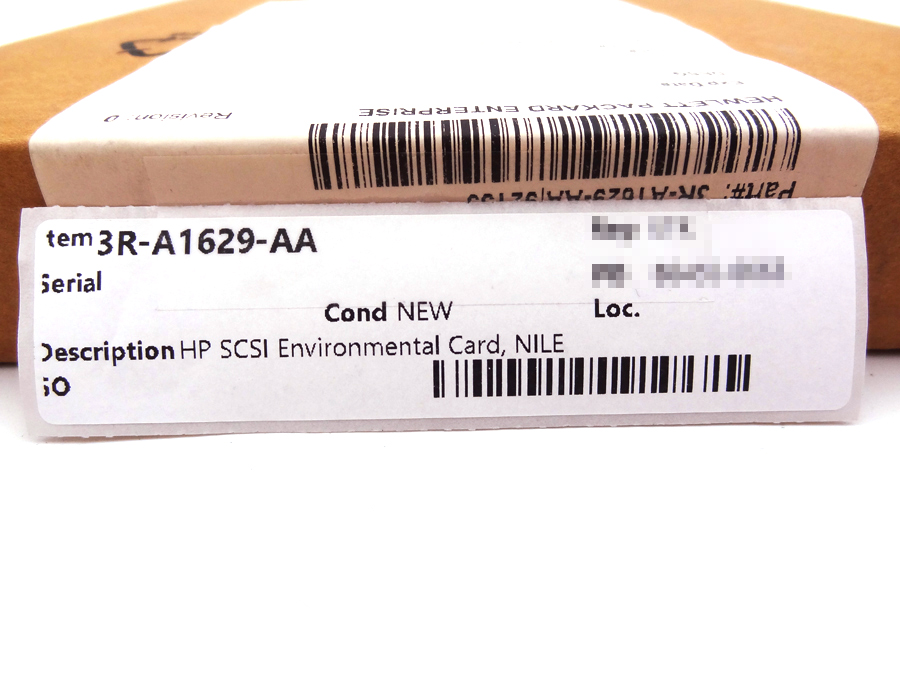 HP 3R-A1629-AA SCSI Environmental Card, NILE