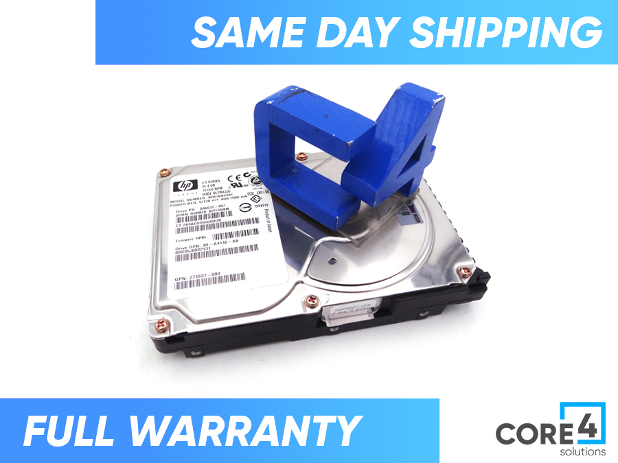 HP 3R-A4146-AA 36.4GB 10000RPM 80PIN WIDE ULTRA-320 SCSI 3.5IN 