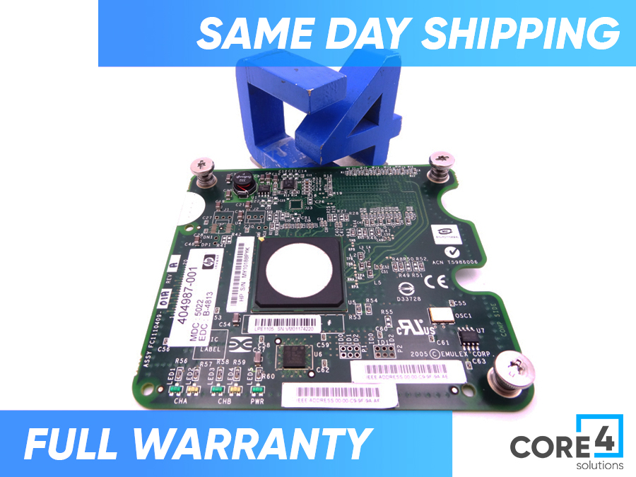 HP 404987-001 4GB FC HBA LPE1105 - 403621-B21, 405921-001