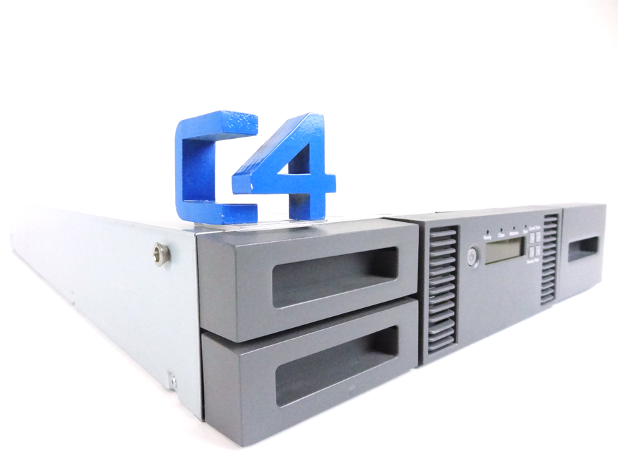 HP AK379A 36TB72TB STORAGE WORKS MSL2024 0DRIVE24SLOT 2U RM TAPE LIBRARY