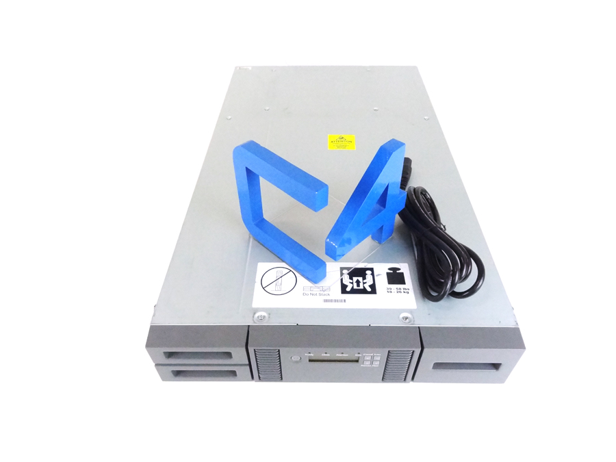 HP AK379A 36TB72TB STORAGE WORKS MSL2024 0DRIVE24SLOT 2U RM TAPE LIBRARY