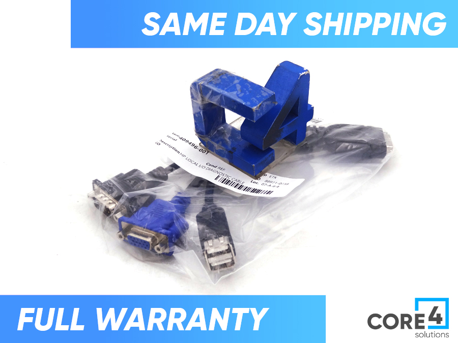 HP 409496-001 LOCAL I/O DIAGNOSTIC CABLE - 676277-B21, 416003-001