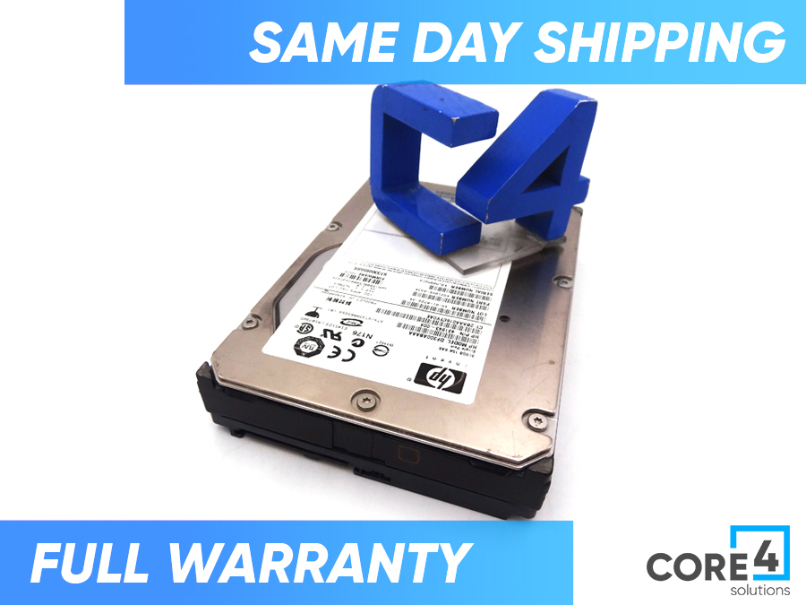 HP 431943-004 300GB 15000RPM 3.5INCH SERIAL ATTACHED SCSI (SAS) DRIVE 