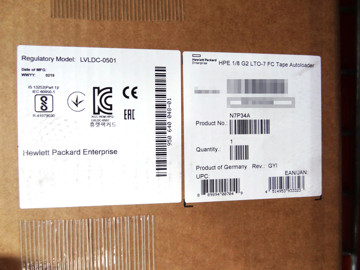 HP 435243-002 1/8 G2 TAPE AUTOLOADER CHASSIS *New Open Box* - 435243-001