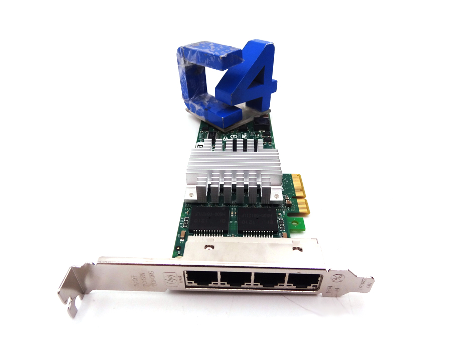 HP 436431-001 NC364T 4 PORT PCI-EXPRESS - 435508-B21, 435506-001