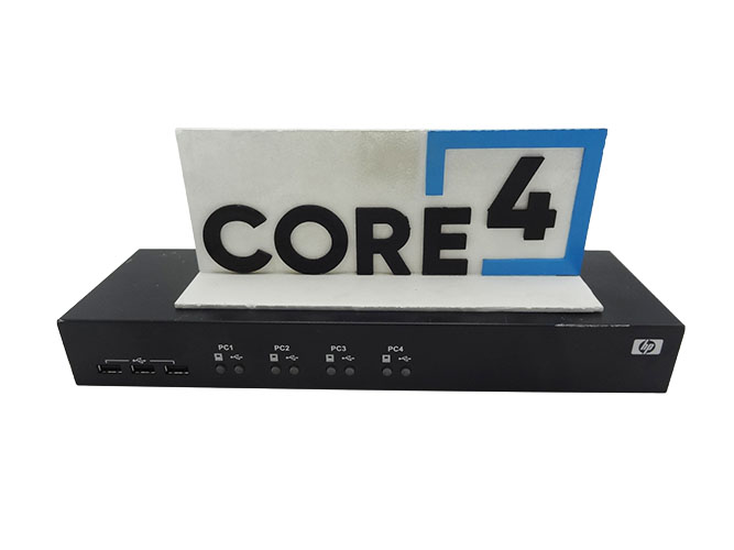 HP 438612-001 ASSY 1X4 KVM USB CONSOLESWITCH BOX 4 PORT