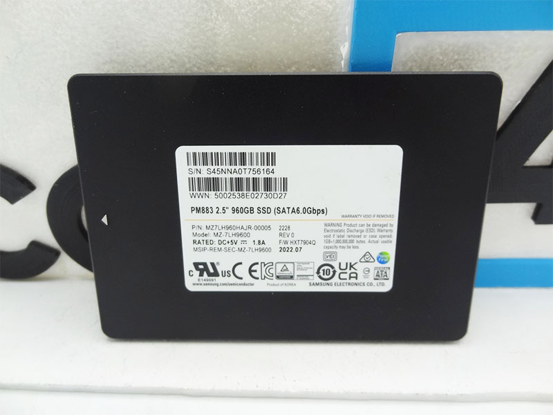 HP 440-0356-002 SSD, PM893 SATA SSD SFF 960GB