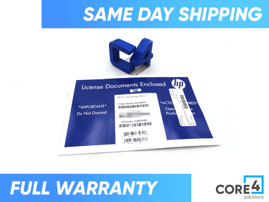 HP 452148-B22 ProLiant Essentials Insight Control Environment License w/ 1 Yr 24 