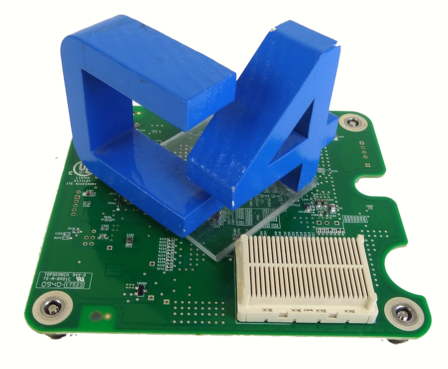 HP 451872-001 QLOGIC QMH2562 8GB DUAL CHANNEL PCI EXPRESS FIBER CHANNEL HOST BUS ADAPTER FOR C-CLASS BLADESYSTEM