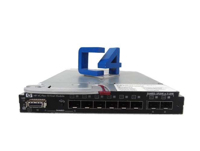 HP 708052-001 VIRTUAL CONNECT FLEX-10 10GB ETHERNET MODULE FOR C-CLASS BLADESYSTEM