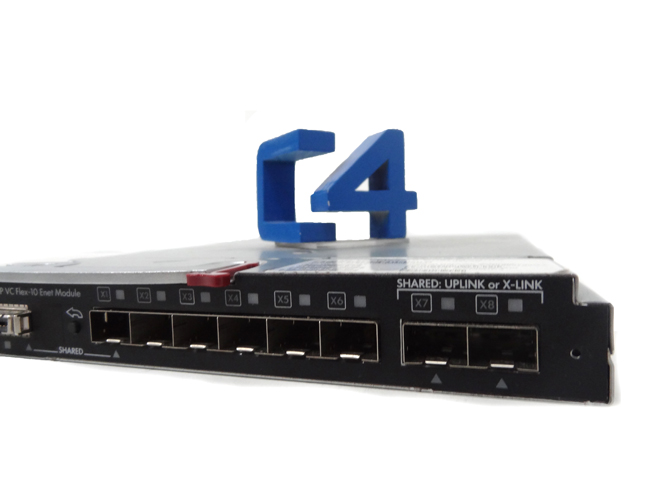 HP 708052-001 VIRTUAL CONNECT FLEX-10 10GB ETHERNET MODULE FOR C-CLASS BLADESYSTEM