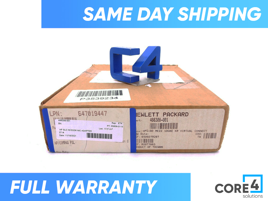 HP 466308-001 BLC NC532M NIC ADAPTER *New Bulk* - 467799-B21, 615317-001