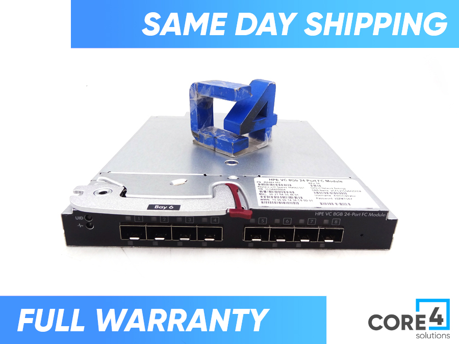 HP 466484-002 VC 8GB 24-PORT FC MODULE - 466484-001, 854563-001