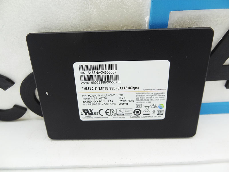 HP 470-0367-001 KANBAN SSDSLED FRU, 3840GB, PM883, HPE SATA SFF