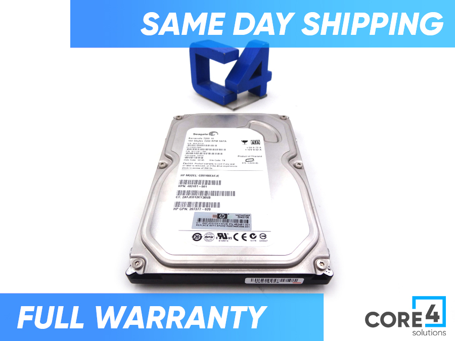 HP 483096-001 160GB 7.2K NHP SATA ETY - 458947-B21