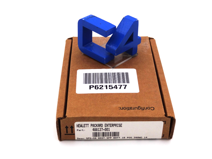 HP 488137-001 BATTERY CABLE FOR SMART ARRAY *New Open Box*