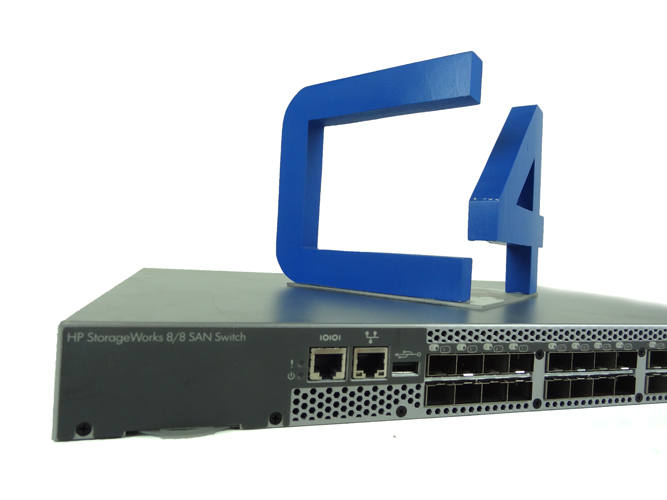 HP 492291-001 STORAGEWORKS 8/8 8 PRTS ENBLD SAN SWITCH AM867A AM867B 492291-002 
