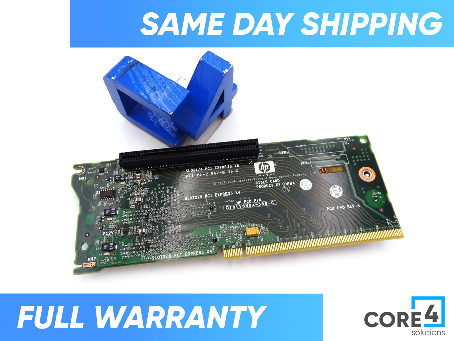 HP 496057-001 DL380G6 3 SLOT PCI-E RISER - 500579-B21, 451278-001