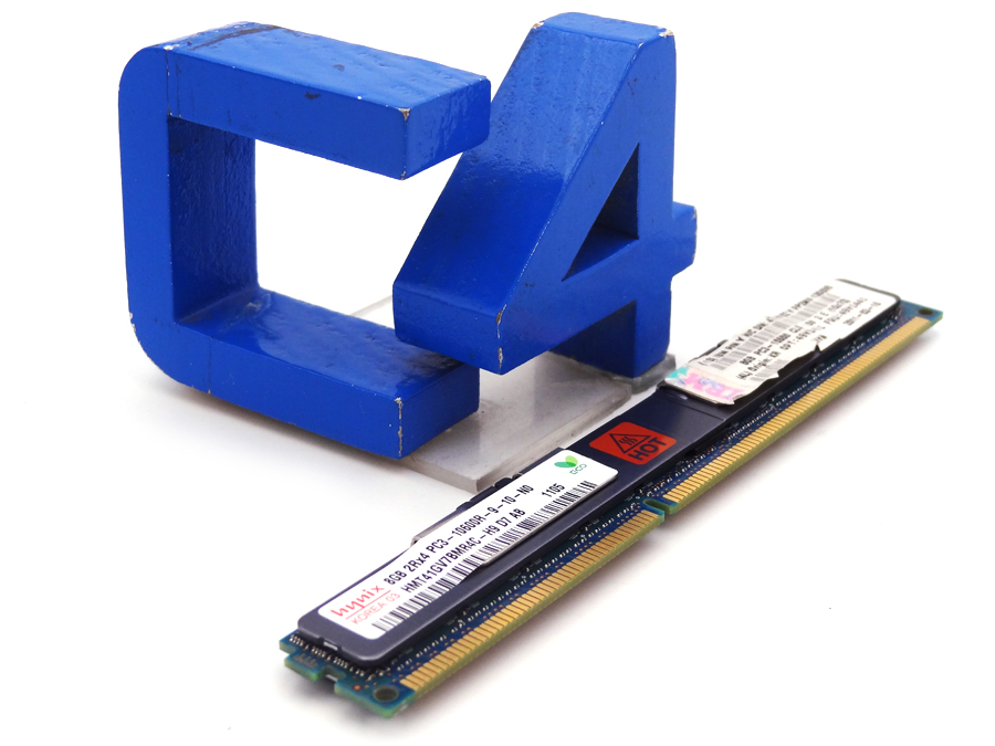 IBM 49Y1431 8GB PC3-10600 VLP RDIMM DRX4 - 49Y1441, 46C0580