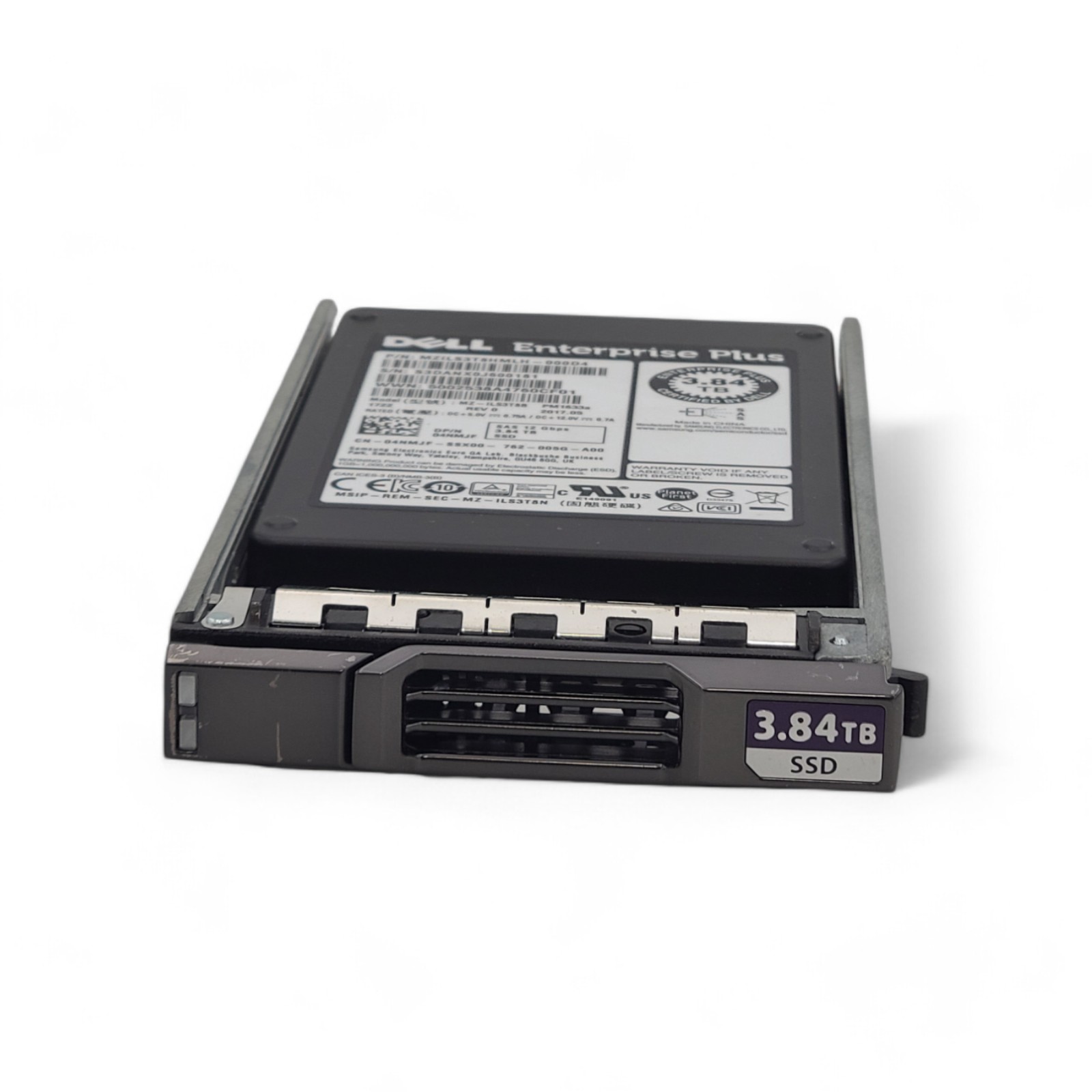 DELL 4NMJF 3.84TB 2.5 SAS SSD 12GB PM1633A E+