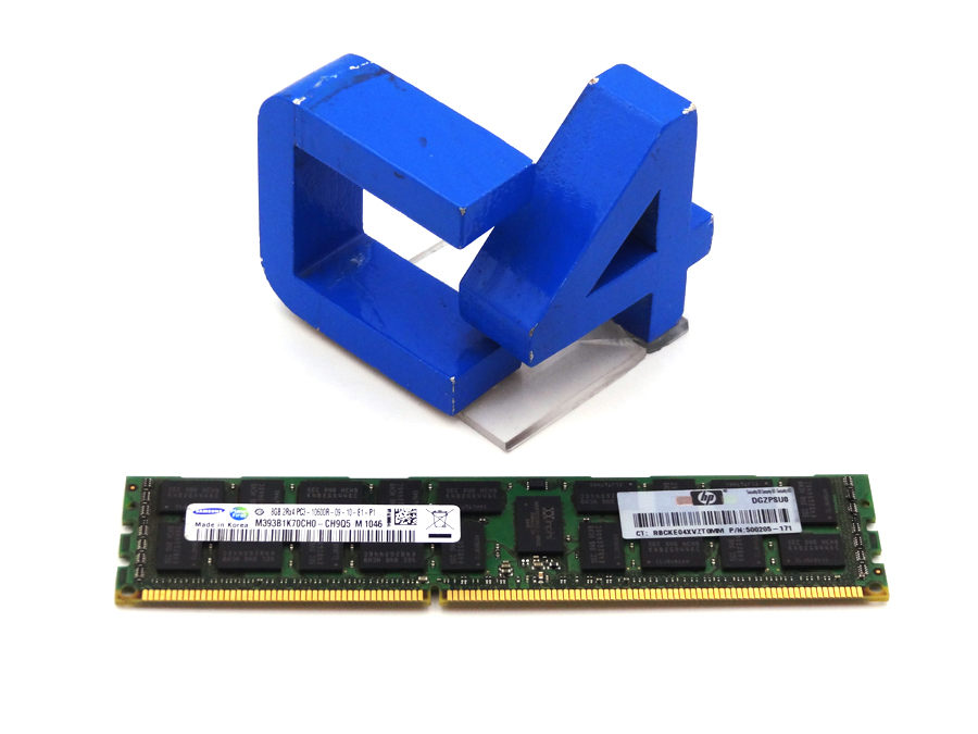 HP 500205-171 8GB (1X8GB) 1333MHZ PC3-10600 CL9 ECC DDR3 SDRAM DIMM - 593913-B21