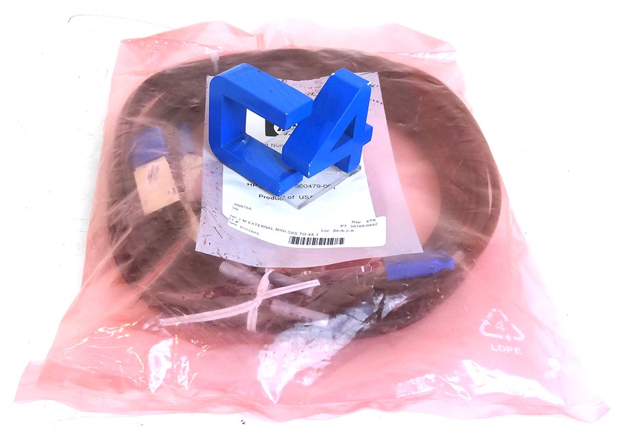 HP AN975A HP – 2M EXT MINI-SAS TO 4X1 MINI-SAS CABLE
