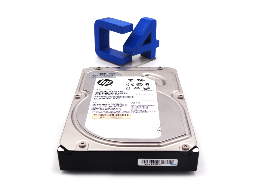 HP 507613-001 1TB 3G SAS 7.2K 3.5IN DP HDD 