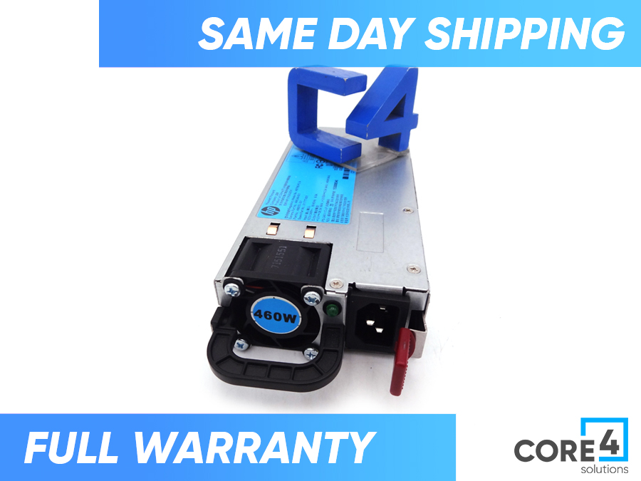 HP 511777-001 460W CS POWER SUPPLY G6 350/380 - 503297-B21, 503296-B21, 536404-001, 591555-101, 499250-101, 499250-001, 499249-001