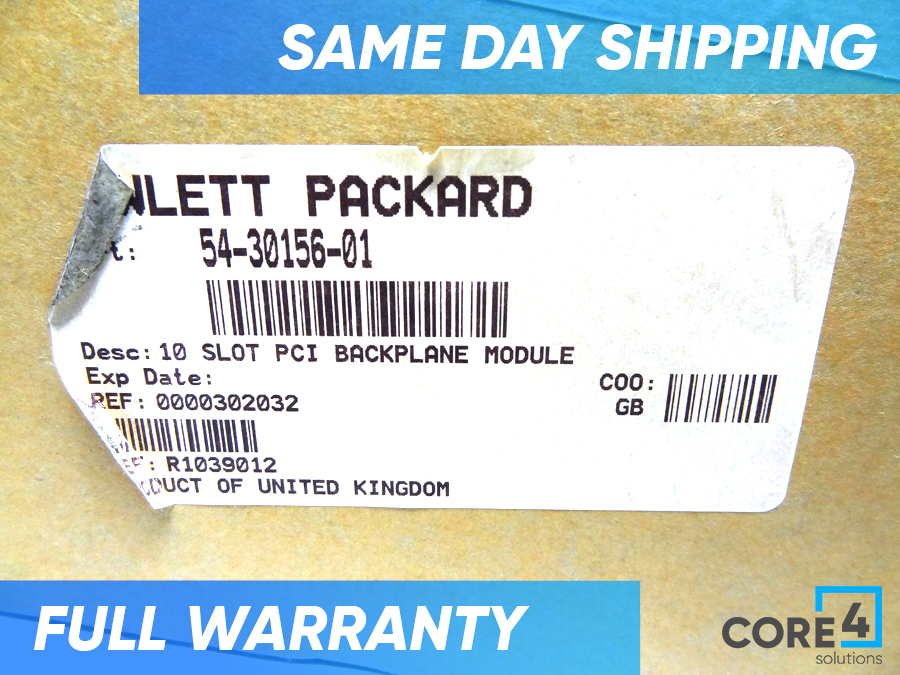 HP 54-30156-01 10 SLOT PCI BACKPLANE MOD ES40 MOD2