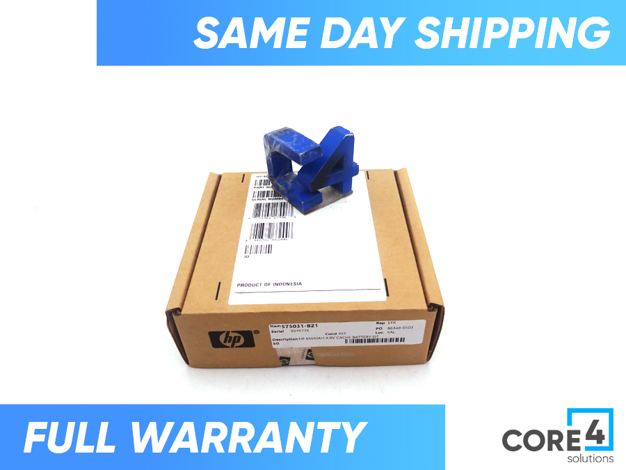 HP 575031-B21 650MAH 4.8V CACHE BATTERY KIT *New Sealed*