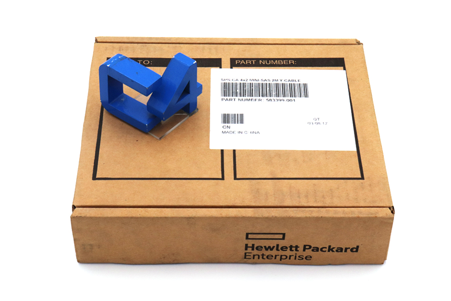 HP 583399-001 4X2 MINI-SAS 2M Y-CABLE 