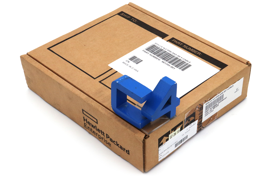 HP 583399-001 4X2 MINI-SAS 2M Y-CABLE 