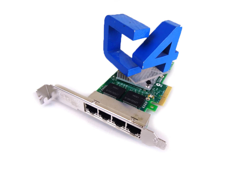 HP 593720-001 NC365T 4-PORT ETHERNET SERVER ADAPTER - 593722-B21, 593743-001 