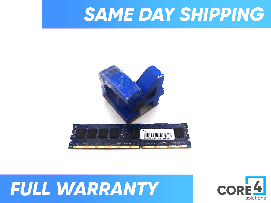 HP 595096-001 4GB PC3-10600R 1333MHZ SDRAM ECC *New Bulk* - 593911-B21 