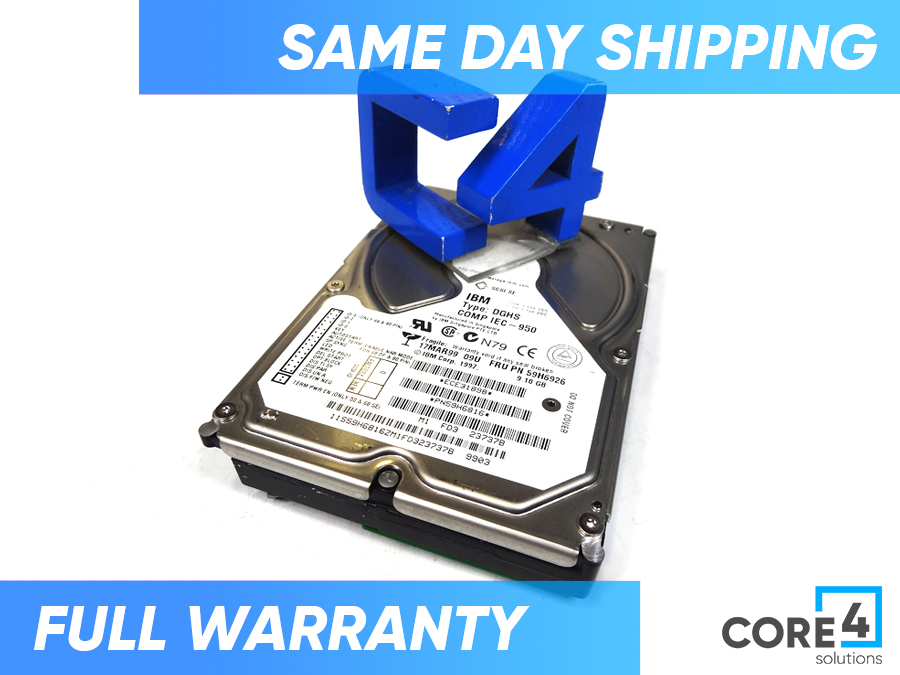 IBM 59H6816 9.1GB 7200RPM HARD DRIVE (2908) 