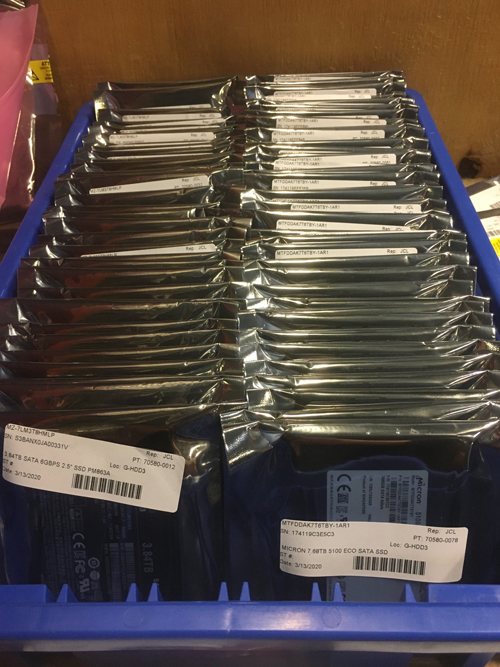 MISC MTFDDAK7T6TBY-1AR1 MICRON 7.68TB 5100 ECO SATA SSD