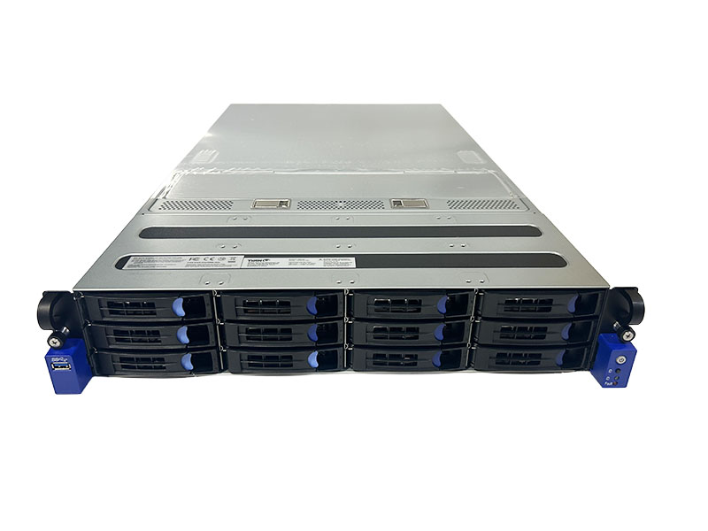 TYAN B7102T76V8E4HR-2T-N 2U 12x3.5 SATANVME DUAL XEON SCAL 2x GPU SERVER