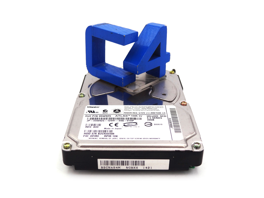 DELL 5W925 36GB 10K 3.5in U320 SCSI HDD 