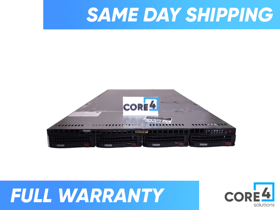 SUPERMICRO 6017R-N3RF4+ 1U 4x3.5in X9DRW-3LN4F+DUAL PSU RACK SERVER