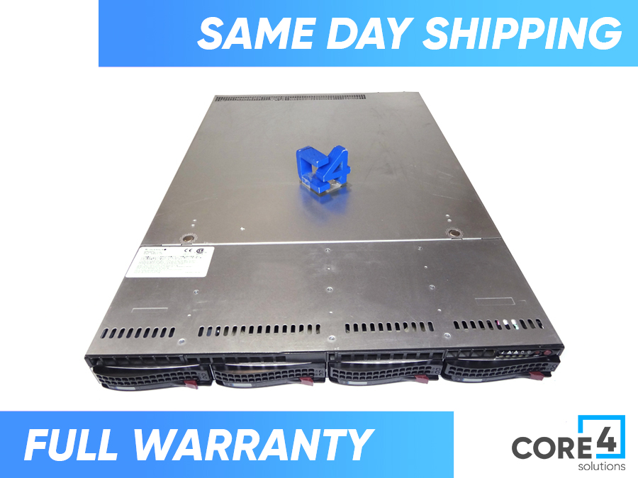 SUPERMICRO 6018R-TDTPR 1U E5-2600 V3/V4 4X3.5 10G SERVER