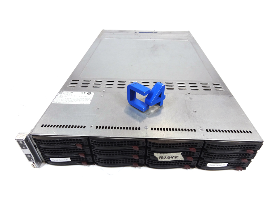 SUPERMICRO 6027TR-HTRF 2U V1/V2 4-NODE 16X 3.5 BAREBONES