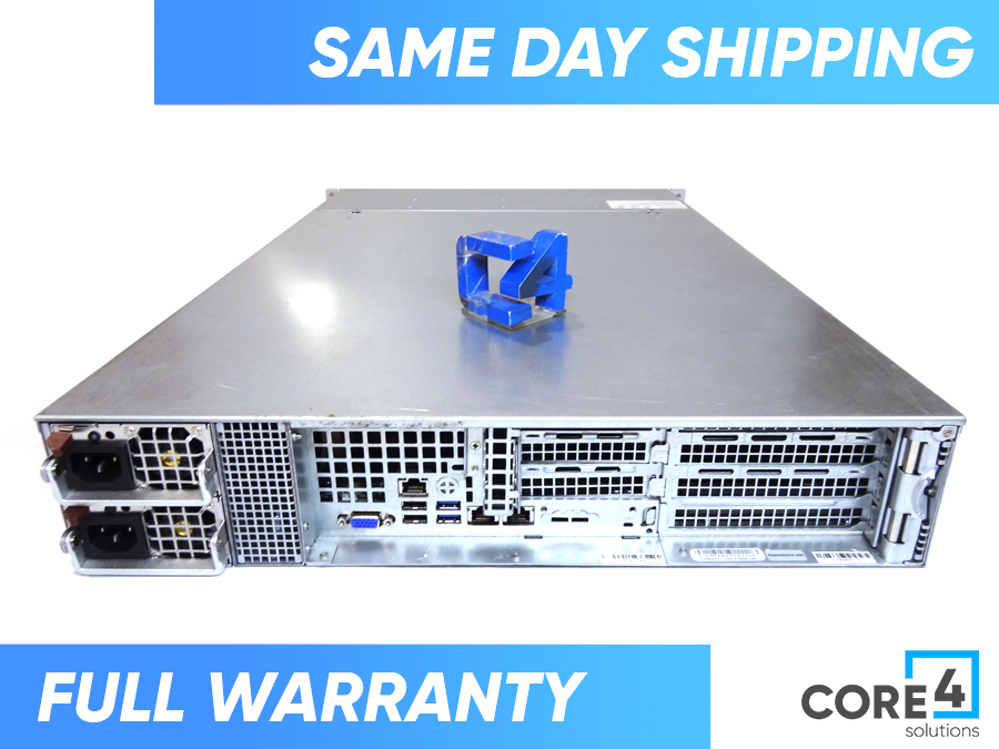 SUPERMICRO 6028R-TDWNR 2U 8x3.5in SATA3 + 4x 2.5in NVME X10DDW-iN RACKMOUNT SERVER