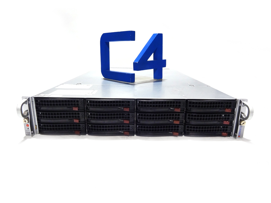 SUPERMICRO 6028U-TR4+ 2U 12X3.5 DUAL E5 V3V4 CPU SERVER