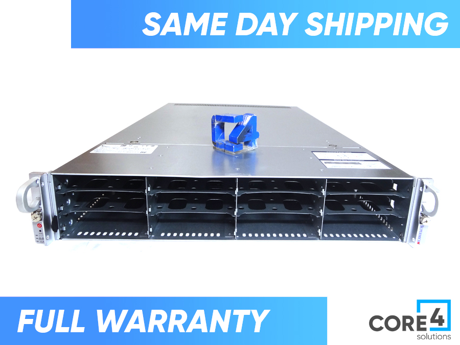 SUPERMICRO 6029U-E1CRT 2U 12x3.5in X11DPU AOC-2UR68-I2XT RACK SERVER