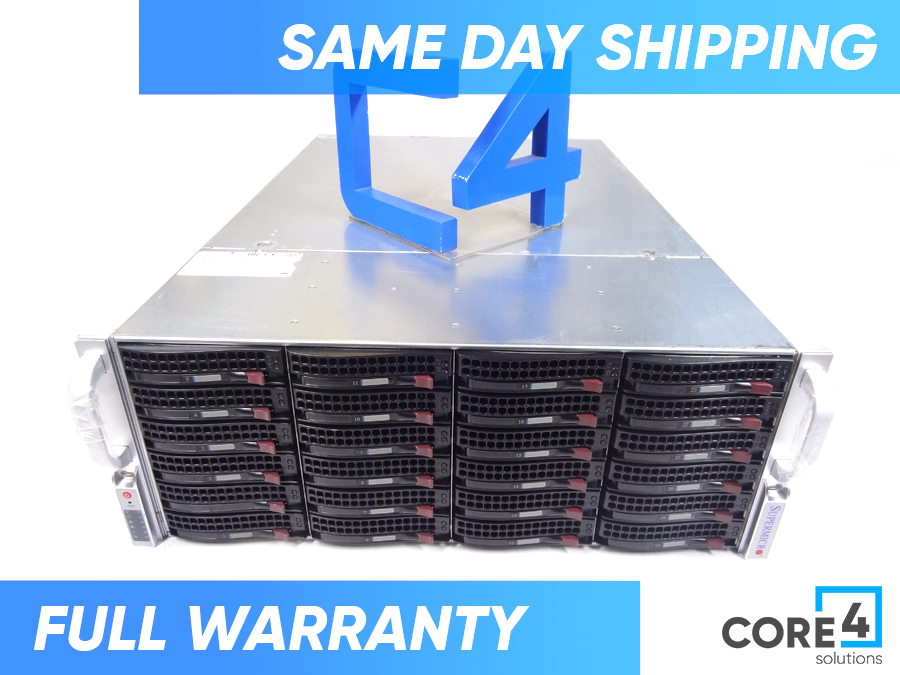 SUPERMICRO 6048R-E1CR24H 24X 3.5 E5-2600 V3/V4 SERVER