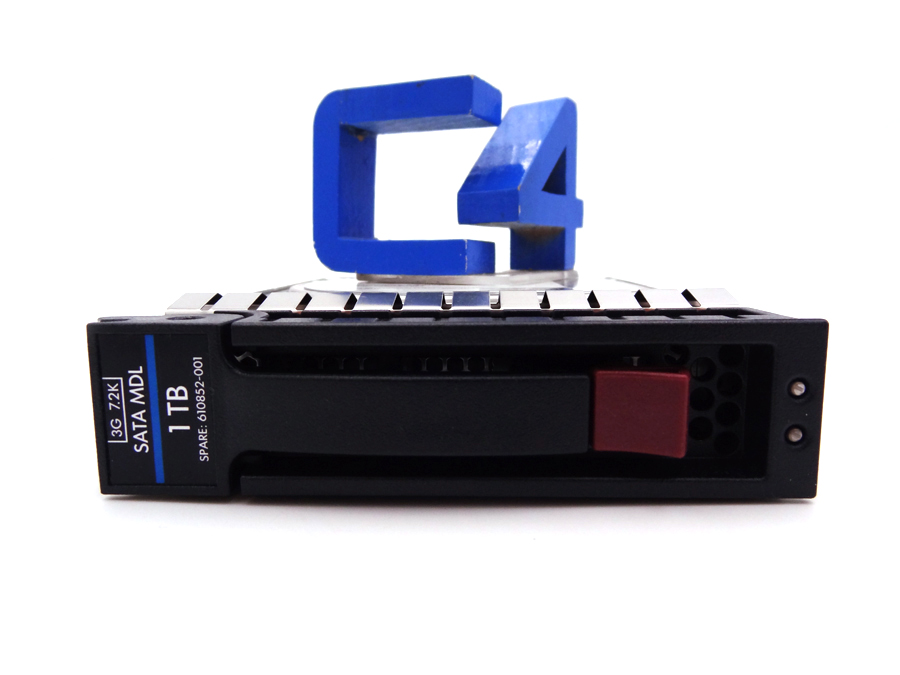 HP 610852-001 1TB 7.2K 3G SATA DISK DRIVE - 454146-B21, 637733-B21, 574025-B21