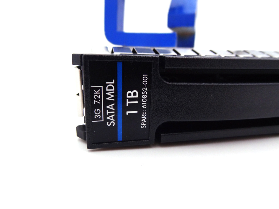 HP 610852-001 1TB 7.2K 3G SATA DISK DRIVE - 454146-B21, 637733-B21, 574025-B21