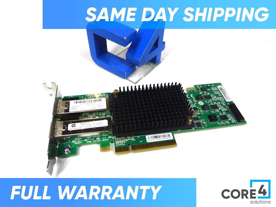 HP 614201-001 NC552SFP 10GBE 2P SVR ADAPTER - 614203-B21, 614506-001, 615406-001, 674887-001