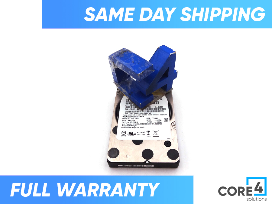 HP 618497-001 160GB 10000RPM SATA-150 3.5IN DRIVE 